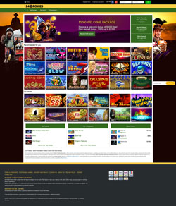 24Pokies Casino Screenshot