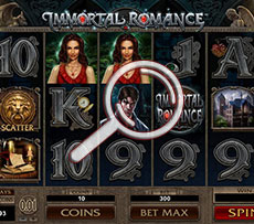 Immortal Romance Pokie Play