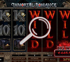 Immortal Romance Pokie Wilds