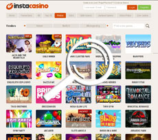 InstaCasino Deposit Pokies Page