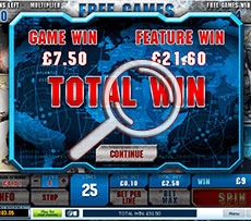 Iron Man 2 Pokie Bonus Screen