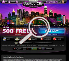 Jackpot City Casino Home Page