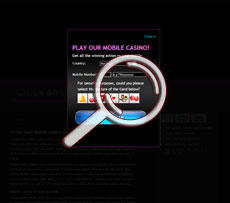 Jackpot City Mobile Casino Sign Up Page