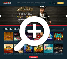 PlayPCF Casino Home Page