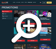 PlayPCF Casino Promotions Page