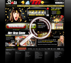 Slots Capital Home Page