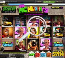 The McMurphys pokie Play Screen