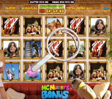 The McMurphys Pokie Bonus Screen