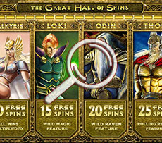 Thunderstruck 2 Pokie Great Hall of Spins