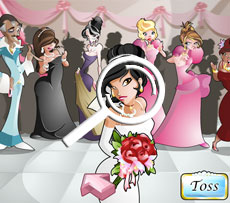 Wacky Wedding Pokie Bonus Game Screen