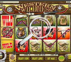 Western Wilderness pokie Play Screen